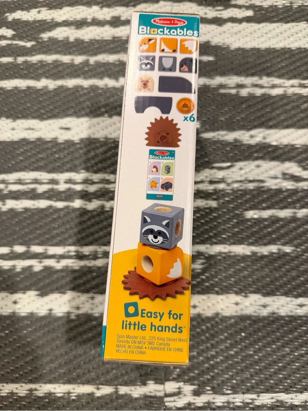Melissa & Doug Blockables Farm Friends & Woodland Friends Bundle Mix & Match